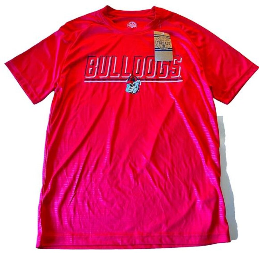 NWT Georgia Bulldogs Red Athletic T-shirt Rivalry Threads 91 Men's M
